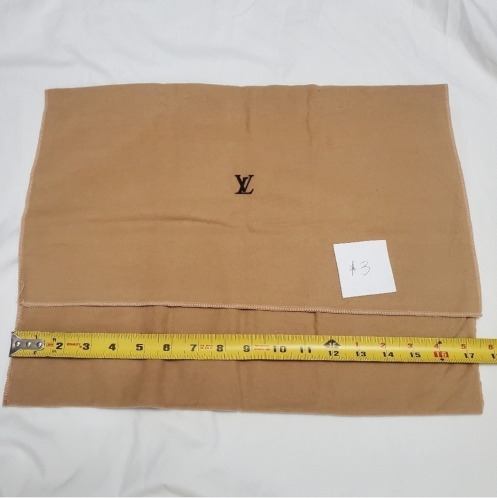 Authentic Louis Vuitton Cotton Dust Bag Storage Cover